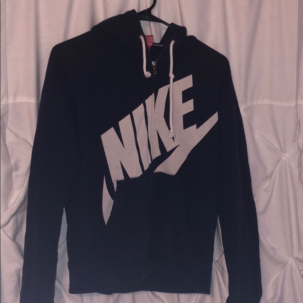 Dark Purple Nike Zip Up